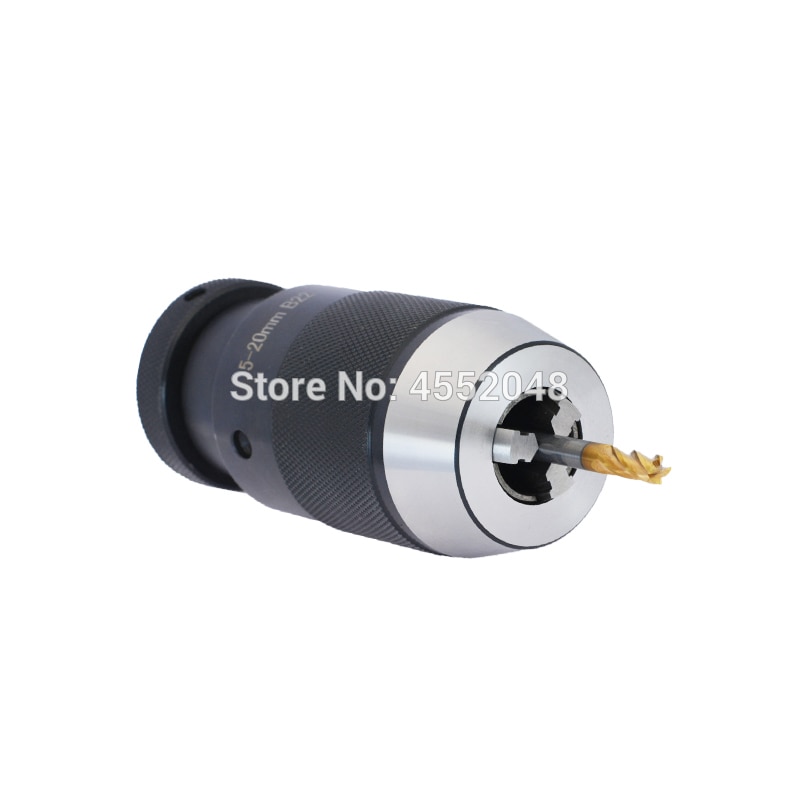 1set #2 drill chuck with thread M10 morse arbor MT2 B10 B12 B16 B18 Automatic Locking Chuck Self Tighten chuck