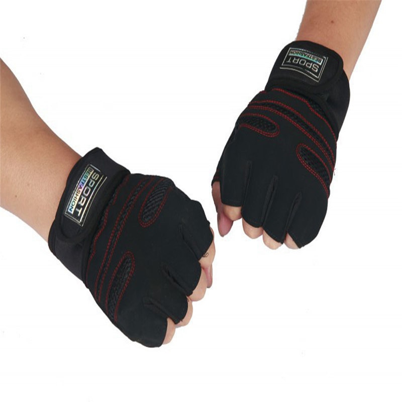 Vægtløftning gym handsker træning fitness håndled wrap træning motion sport