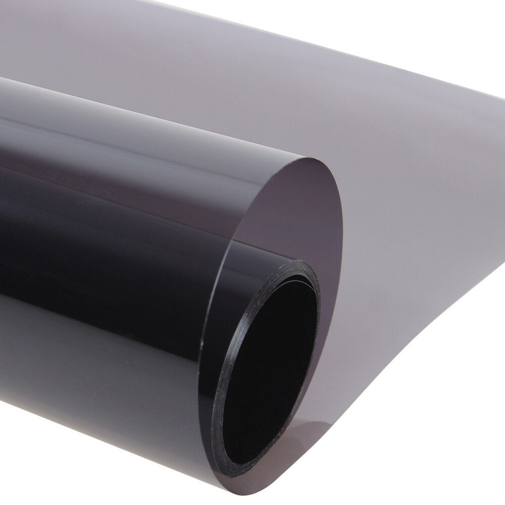 Window Tint Film 50*300cm Light Gray Car Side Window Tinting Sticker Protection UV Heat insulation Films