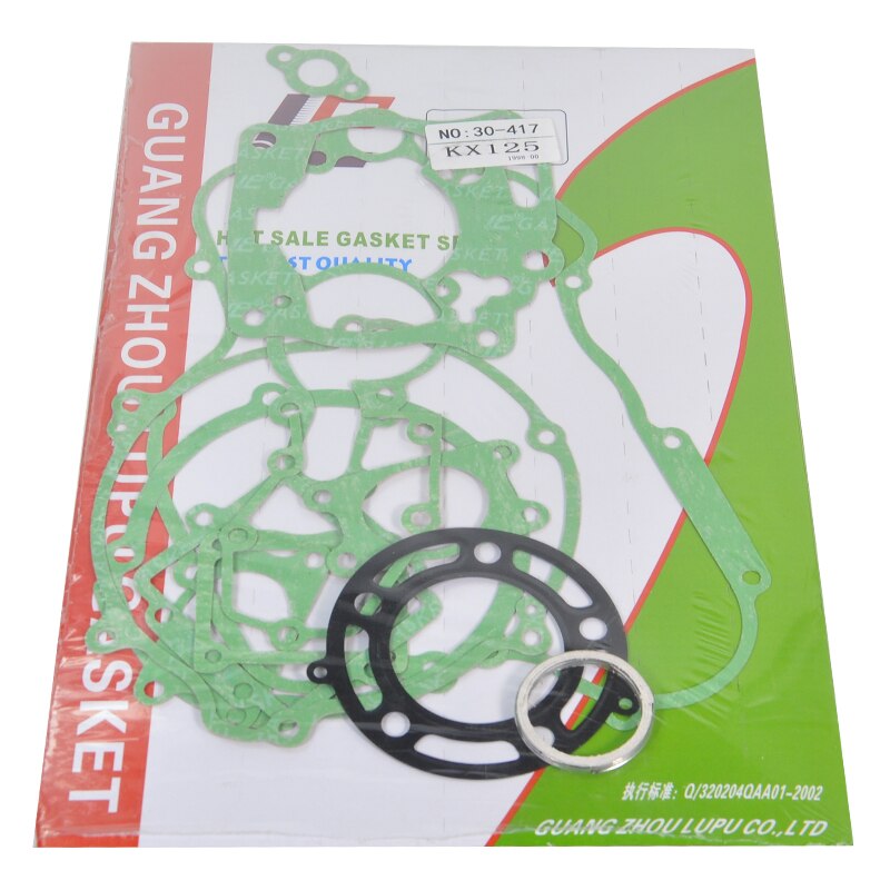 Motorfiets Motor Pakkingen Omvatten Carter Covers Cilinder Pakking Kit Set Voor Kawasaki KX125 Kx 125 1998-2000 98 99 20