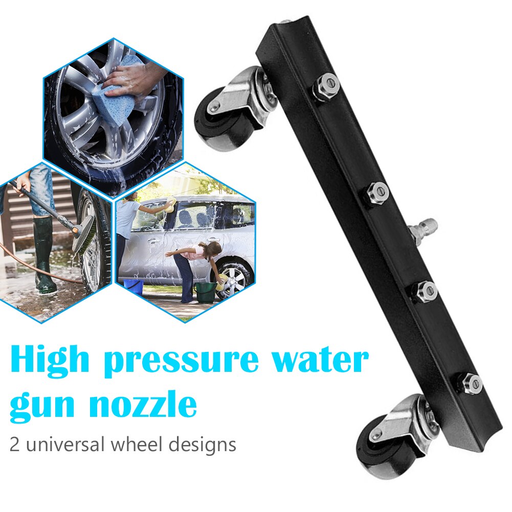 13 Inch Onderwagen Cleaner Wassen Water Bezem Met Wands Outdoor Hogedrukreiniger Auto Anti-Weerstand Repareren Onderdelen