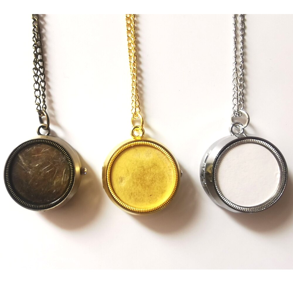 (2219) 12 Stks/partij Vintage Roterende Tol Diy Sticker Foto Epoxy Zakhorloge Ketting Hanger Xmas Vriend Party