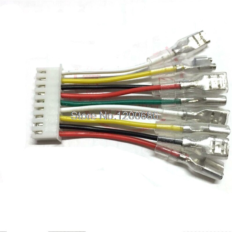 20 awg  xh2.54mm 6.3mm afstand 10cm 2.54mm xh2.54 pitch hun  to 6.3mm jst xh adapter switch stik