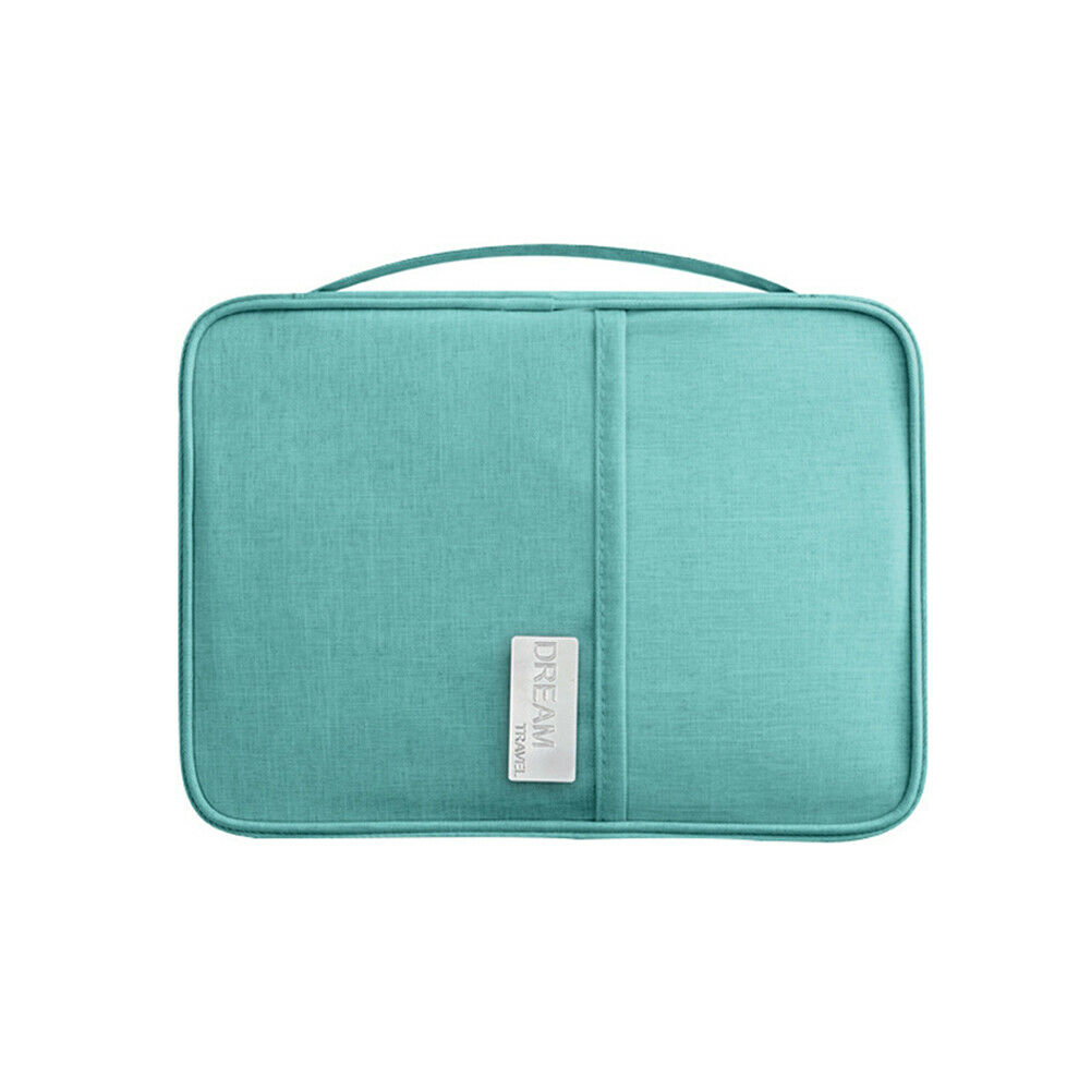 Reise Brieftasche Familie Passport Halter Kreative Wasserdichte Dokument Fall Veranstalter: Blue Large