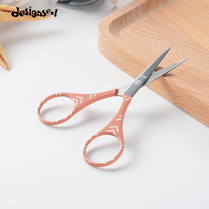 Nouvelle Coloré Maquillage Ciseaux En Acier Inoxydable de Sharp Astuce Sourcils Ciseaux Manucure Visage Coupe des Cheveux Brucelles Maquillage Beauté Outils