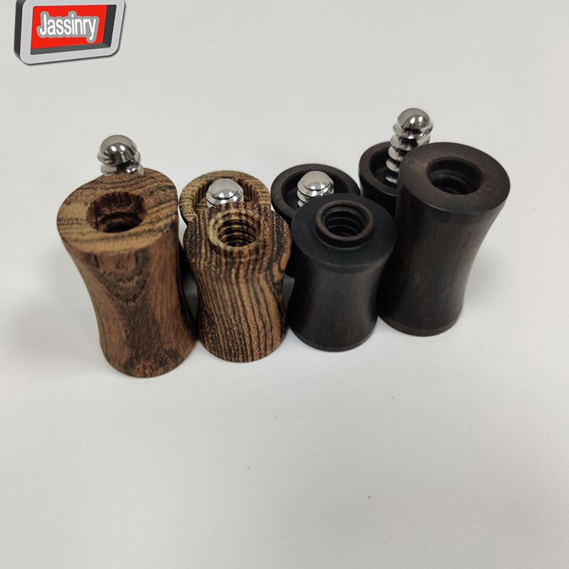 Jasssinry Uni-lock/Radial pin wooden Pool cue joint protectors rosewood/ebony Billiard cue joint protectors