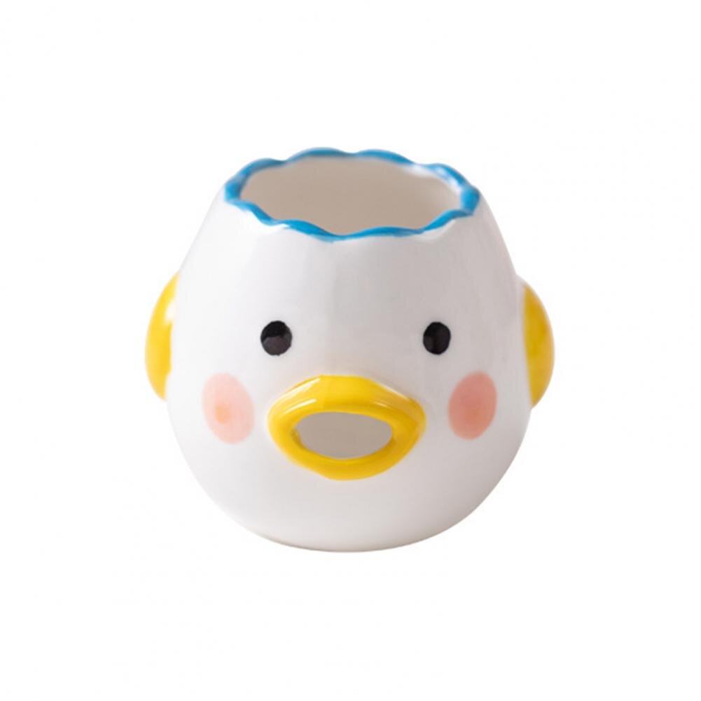 Cute Egg Divider Eco-friendly Attractive Yolk Divider Chicken Shape Yolk Protein Separator for Kitchen Egg Separator: 1