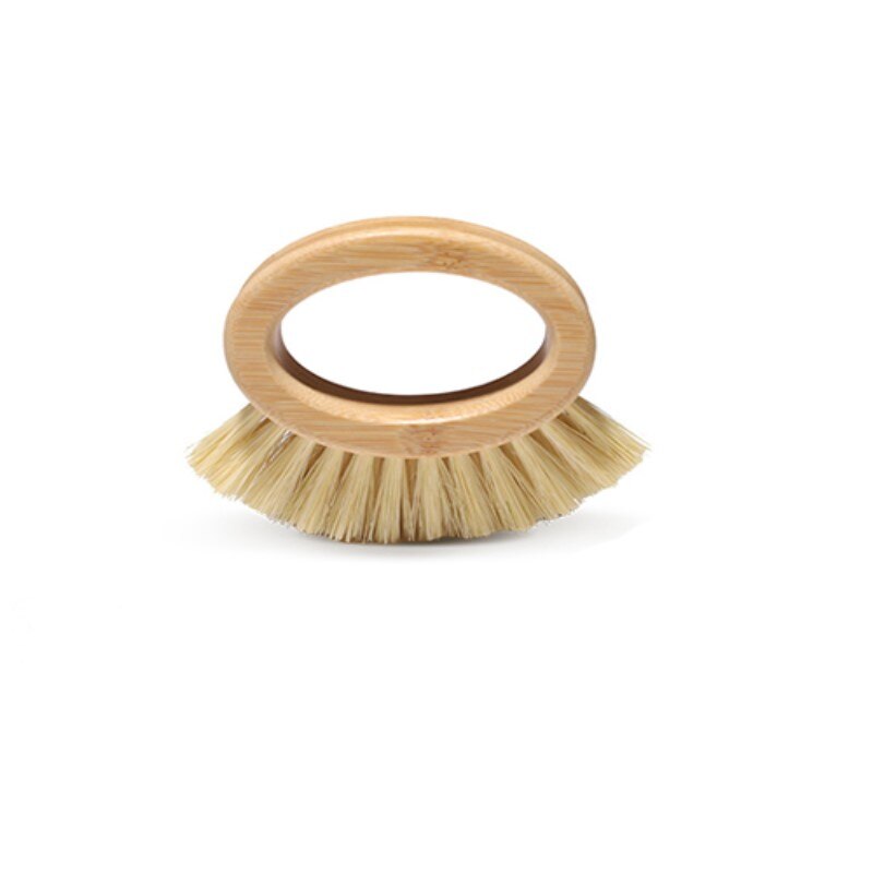 1PCS Kitchen Cleaning Brush Plant Based Made By Bamboo、Sisal、Ebow Coir For Kitchen、Bottle、Dish Cleaning Tools: Dishwashing brush 1