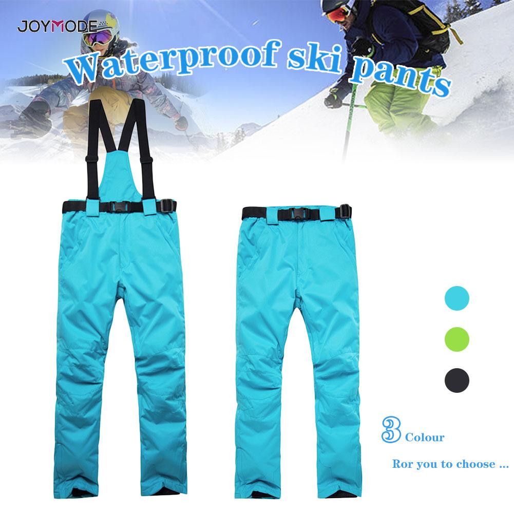 Pantalons de Ski hommes et femmes en plein air de coupe-vent imperméable à l'eau Couple pantalons de neige hiver Ski Snowboard pantalon