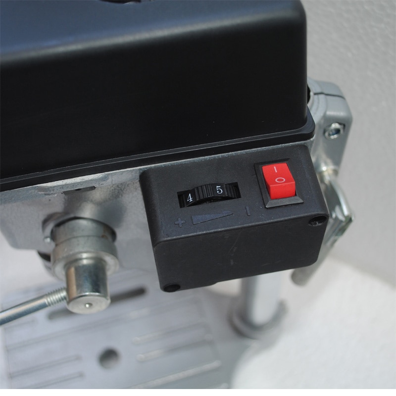 Electric Micro Drilling Machine 220V Industrial Grade Multi Function Cutting Saw Table Desktop Electric Drill Chuck 0.6-6.5mm