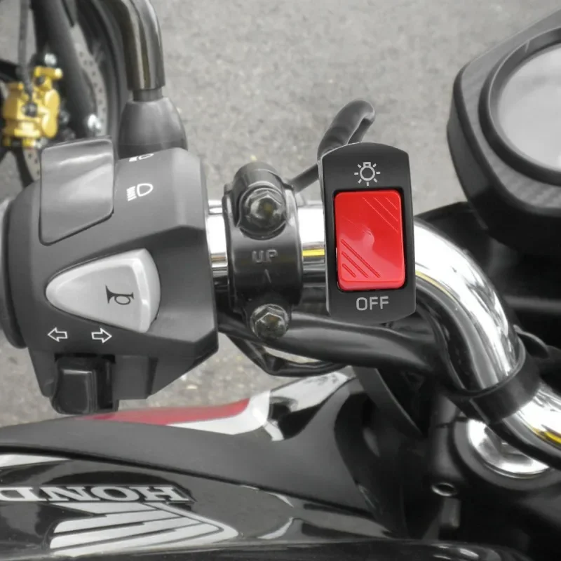 Universal Motorcycle Handlebar Kill Switch on Off Button Modification Button for 22MM Motorcycle ATVs Motorcycles Accessories