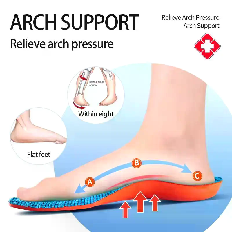 Sport-Einlegesohlen für Schuhe, Sohle, Stoßdämpfung, Deodorant, atmungsaktives Kissen, Laufsohlen für Füße, orthopädische Einlegesohlen für Männer und Frauen