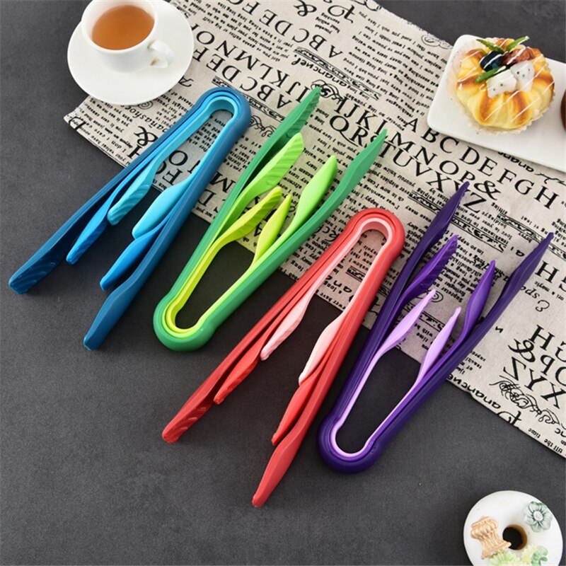 Pince de cuisine 3 pièces/ensemble en Silicone, en plastique, antidérapante, outils à salade pour barbecue, accessoires de cuisine pour Grill