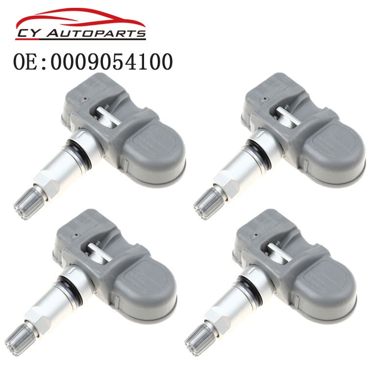 4 Stuks Grijze Kleur Bandenspanning Sensor Voor Mercedes C250 C300 C350 C63 S550 0009054100 A0009054100 Tpms Sensor 433mhz