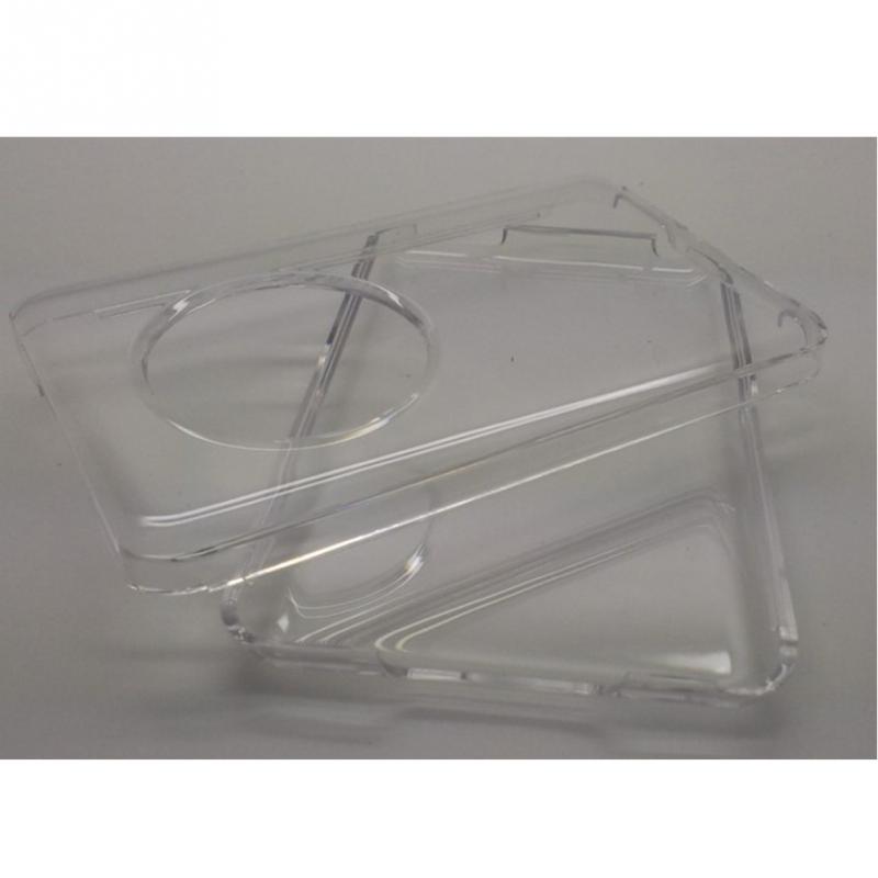 Crystal Front Back Cover Hard Shell Transparante Pc Beschermhoes Frame Voor Ipod Classic 80Gb/120G/160G