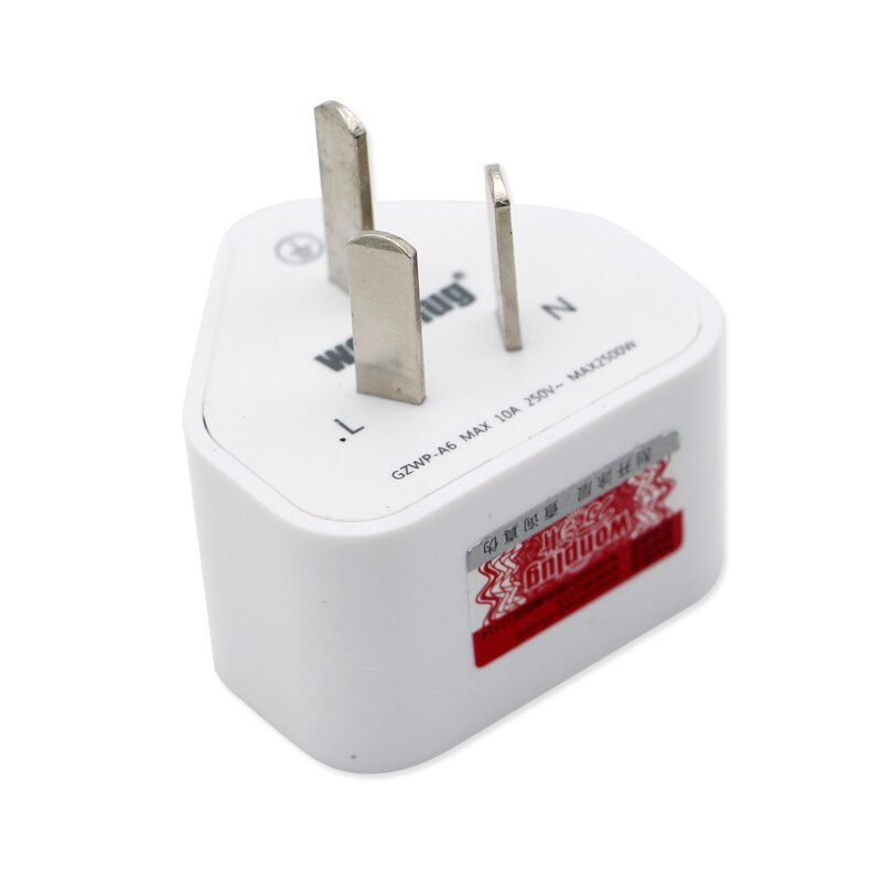 1PC AU Plug Travel Adapter 3 pin UK TO AU Converter UK to AU Plug Charger For Australia Zealand For Mobile Phone