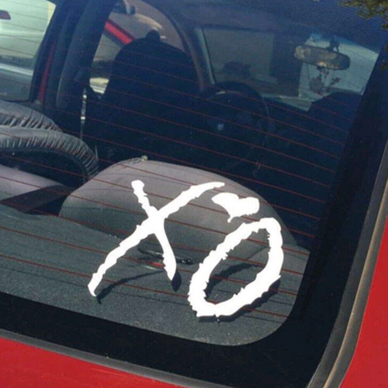 The Weeknd XO Vinyl Sticker Car Truck Window Laptop Wall Art Decal Decoration Auto Accessories