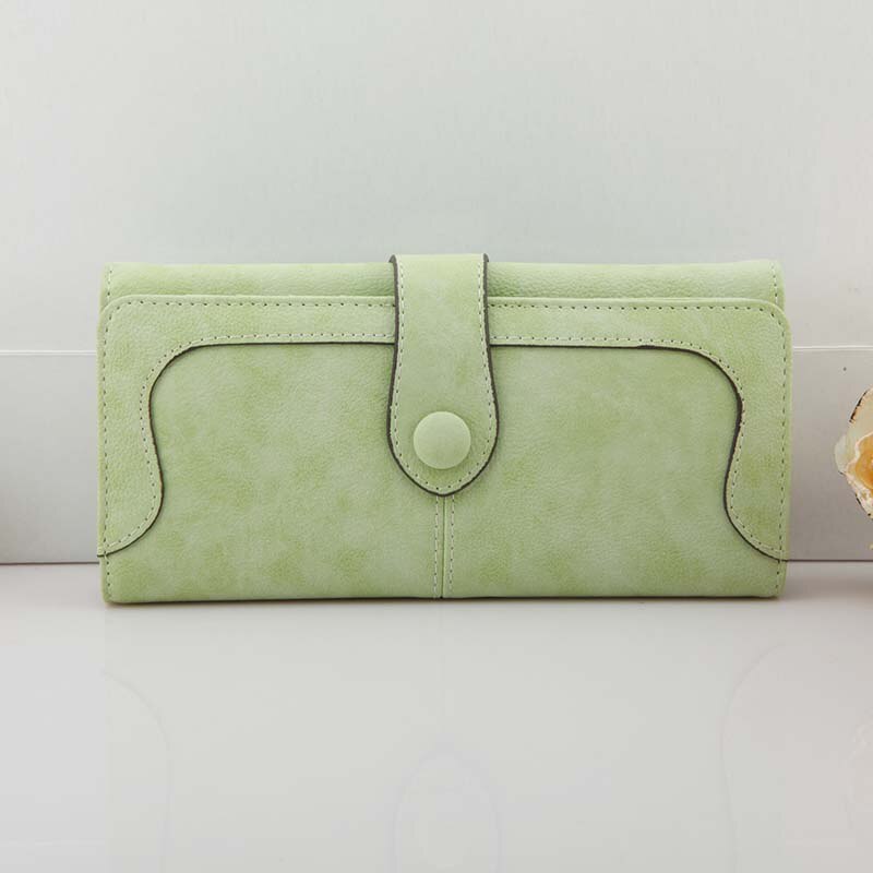 Wallet Women Purse Women Wallets Card Holder Female Long Wallet Women's Coin Purse Card Holder Lady Clutch Purse High Capacity: Upgraded green