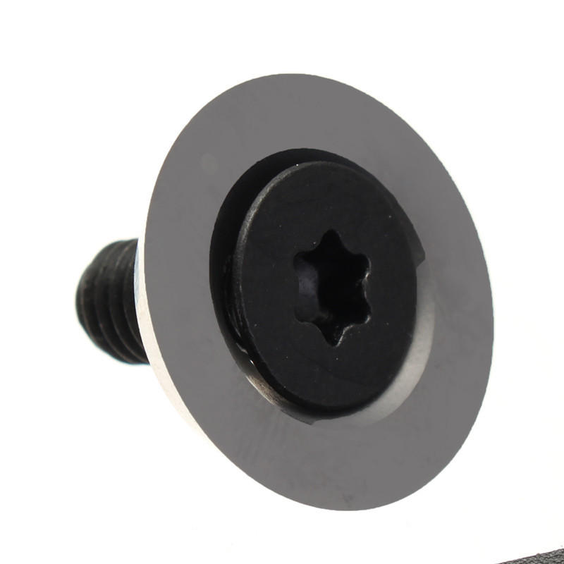 ALLSOME 16mm 16x3-30 Degree Round Carbide Insert Cutter for Finisher Wood Turning Lathe Tools HT2435+