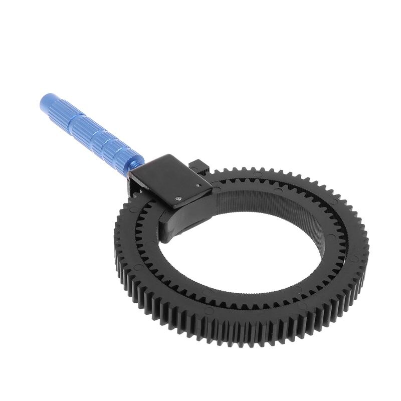 Cinto de anel de engrenagem flexível manual ajustável para câmera dslr siga lente zoom foco l41f