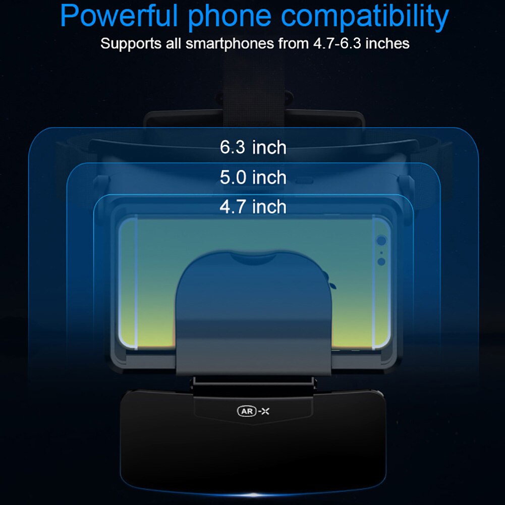 Gafas inteligentes Oculus Quest 2 VR, gafas de realidad Virtual, auriculares para teléfono inteligente, cartón, Android, 3d