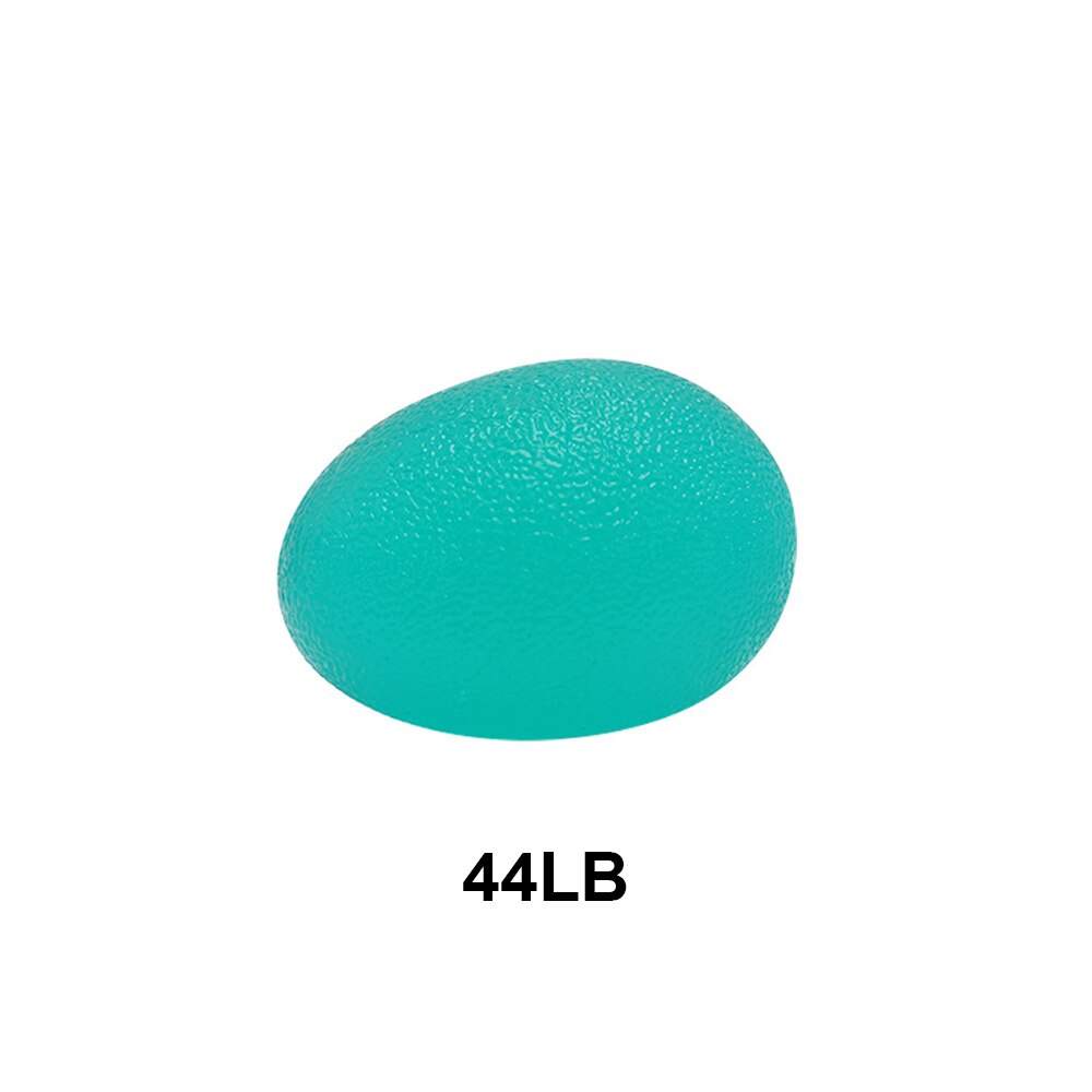 Silikon Quaddel Silikon Hand Griff-Ball Ei Männer Frauen Fitnessstudio Fitness Finger Schwere Trainer Stärke Muskel Erholung Greifer Trainer: Licht Grau