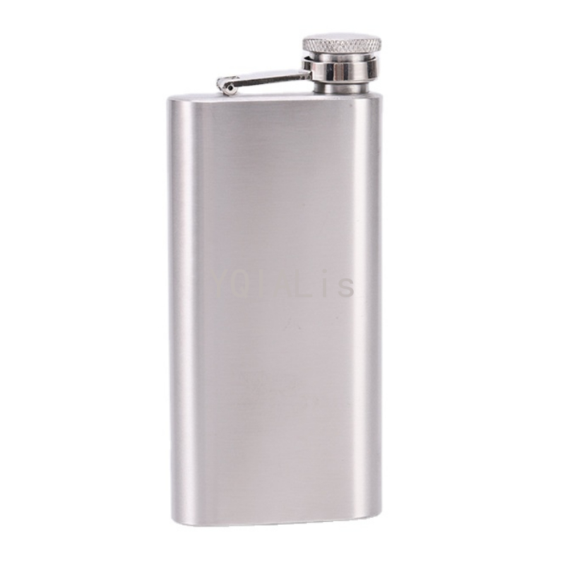 100-150ml Simple Stainless Steel Hip Flask Portable Mini Whiskey Vodka Shochu Spirits Bottle Container Wine Pot