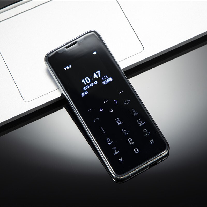 !  i8 mini-kaart mobiele telefoon draagbaar ultradun klein geen netwerk student stoppen met internetverslaving back-up mobiele telefoon