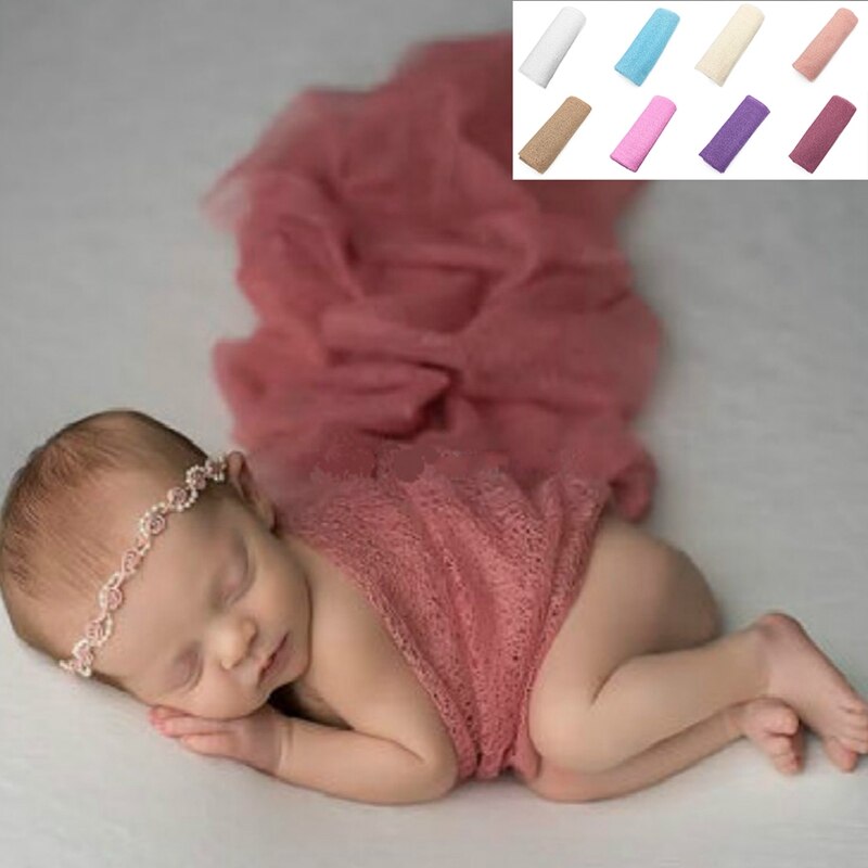 Newborn Baby Boys Girls Wrap Infant Photography Photo Prop Blanket Rug Backdrop P31B