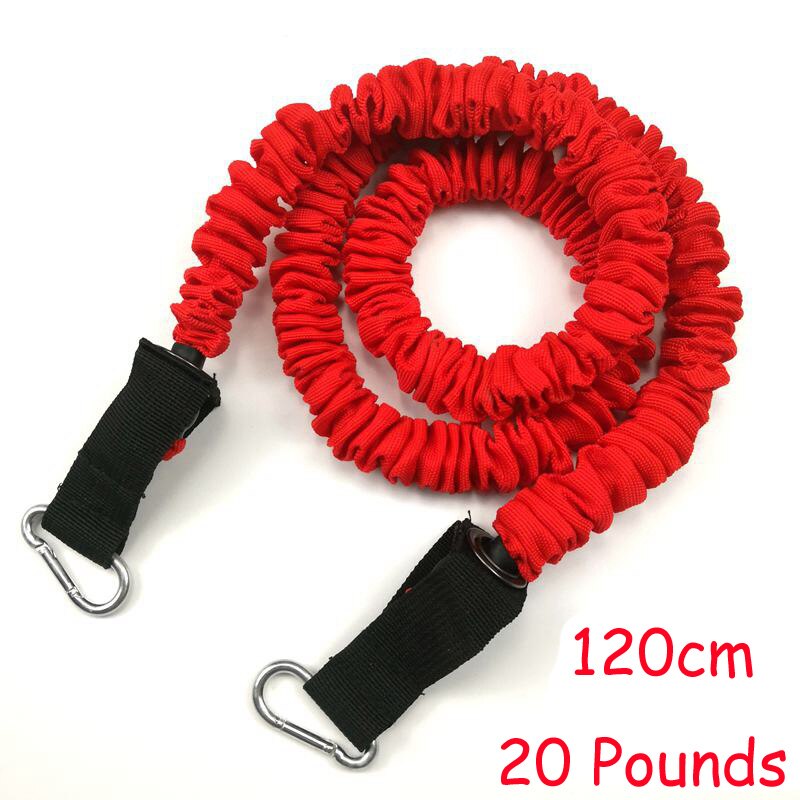 120cm Latex Rubber Pull Rope Resistance Band Multifunction Fitness Training High Jump Trainer Volleyball Taekwondo Kick