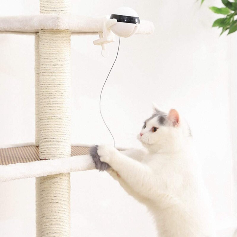 Huisdier Interactieve Spelen Speelgoed Bal Voor Katten En Honden Met Touw En Pluche Bal Uitverkorenen