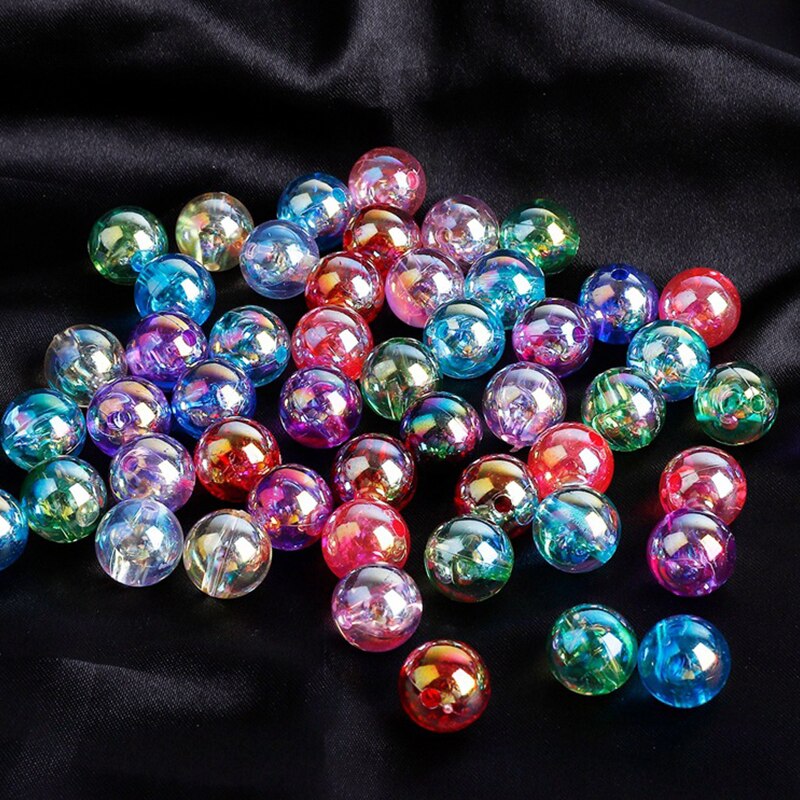 50pcs 8Mm Glass Ball Cream Cattle Small Marbles Pat Toys Parent- Child Beads Console Game Pinball Machine of Bouncing Ball