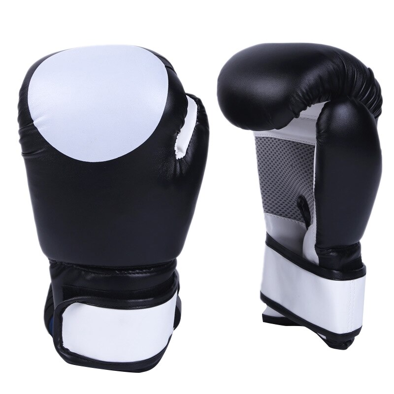 Bokshandschoenen sport lederen trainingshandschoenen voor mannen en vrouwen: Default Title