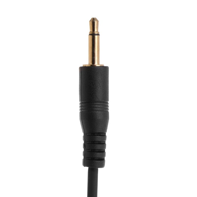3.5Mm Plug Naar Male Flash Pc Sync Cord Kabel Licht Trigger Voor Studio Fotografie