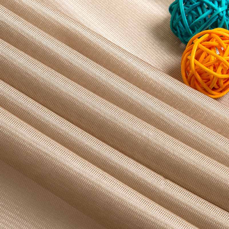 Tissu de doublure de jupe élastique pour la couture de vêtements, micro perméable, fin et doux, été, mètres: Bleu