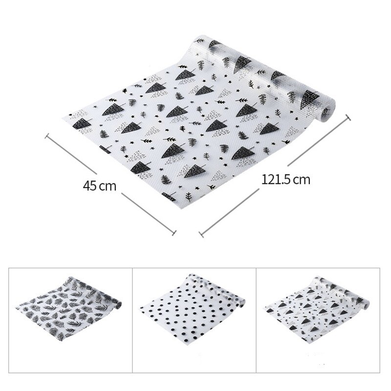 45*122 cm Lade Mat Olie-proof Vocht Keuken Tafel Plank Liner Matten Kasten Pad Papier Non Slip waterdichte Kast Placemat