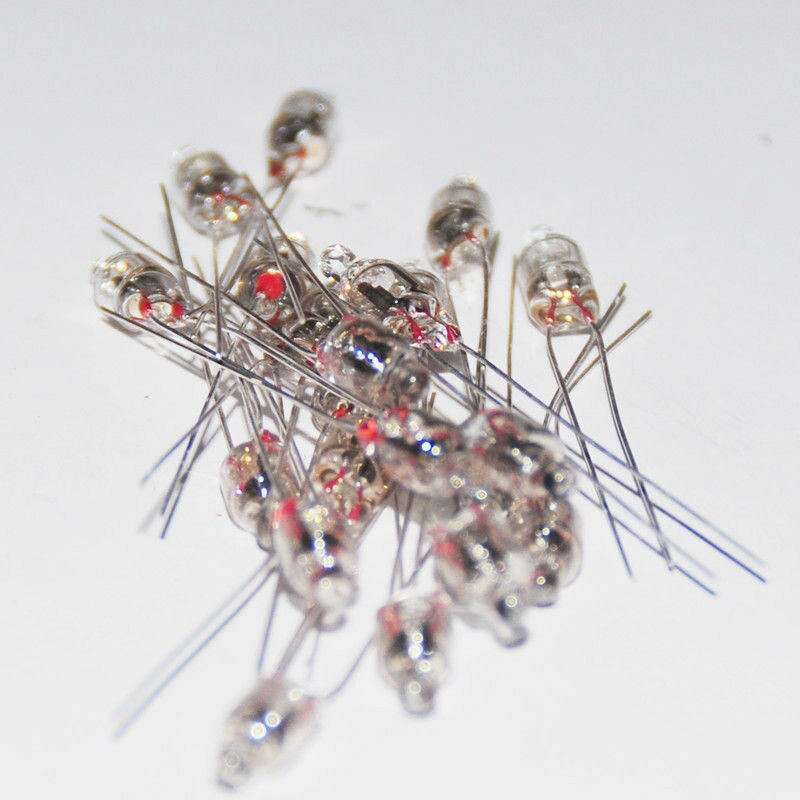 20pcs red 5X10mm neon light bulb lamp 60v~220v neon light bulb indicator