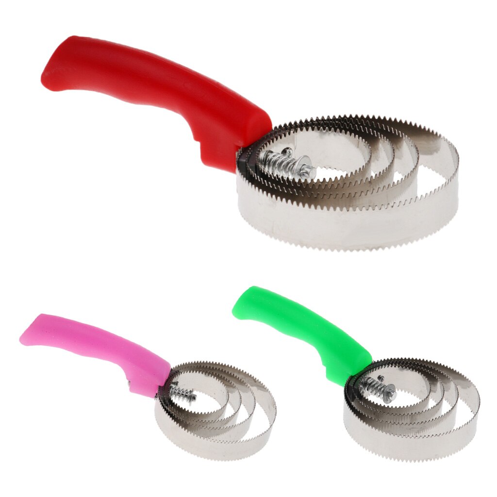 Horse Currycomb - Stainless Steel Curry Groomer Pet Cat Dog Comb