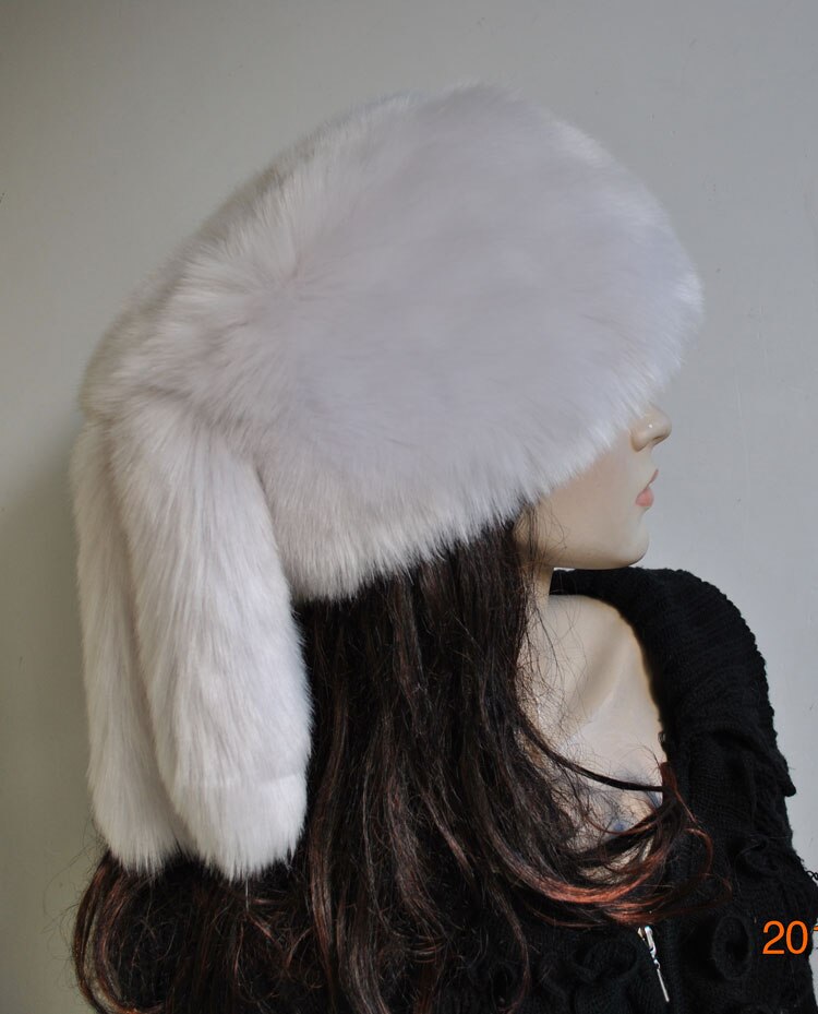 Fausse fourrure chapeau de mariage fête de mariée hiver chapeaux mariée voile chapeau
