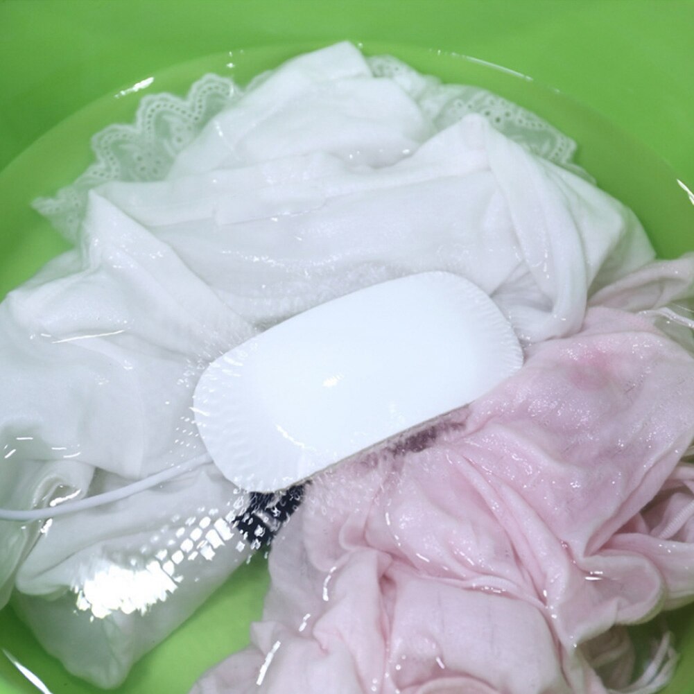 Electric Washing Machine Mini Portable Ultrasonic Vibration Laundry Washer Vegetables Fruits Washing Machine Sonic Cleaner