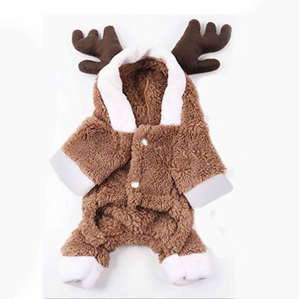 Winter Cat Clothes Warm Fleece Pet Costume For Small Cats Kitten Jumpsuits Clothing Cat Coat Jacket Pets Dog Clothes