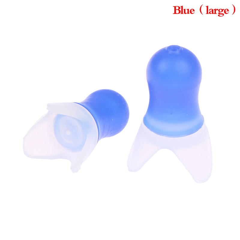 Silicone Earplugs Pressure Equalization Flight Noise Reduction Sleep Soundproof Noise Cancel Multifuntional Reusable Ear Plugs: WHITE