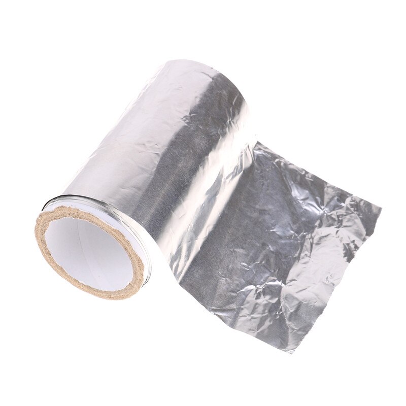 1 Roll Uv Gel Wraps Polish Verwijder Tin Folie Aluminium Papier Folie Dik Kappers Nail Art Tips Haar Standaard Remover
