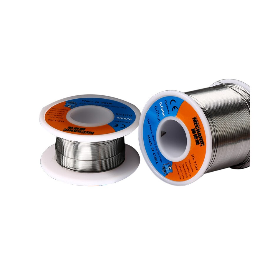 Mécanicien Fil de Soudure De Noyau de Colophane 0.3 0.4 0.5 0.6 0.8 1.0 1.2mm 50g 500g À Bas Point de Fusion D'étain À Souder BGA Outils De Soudage