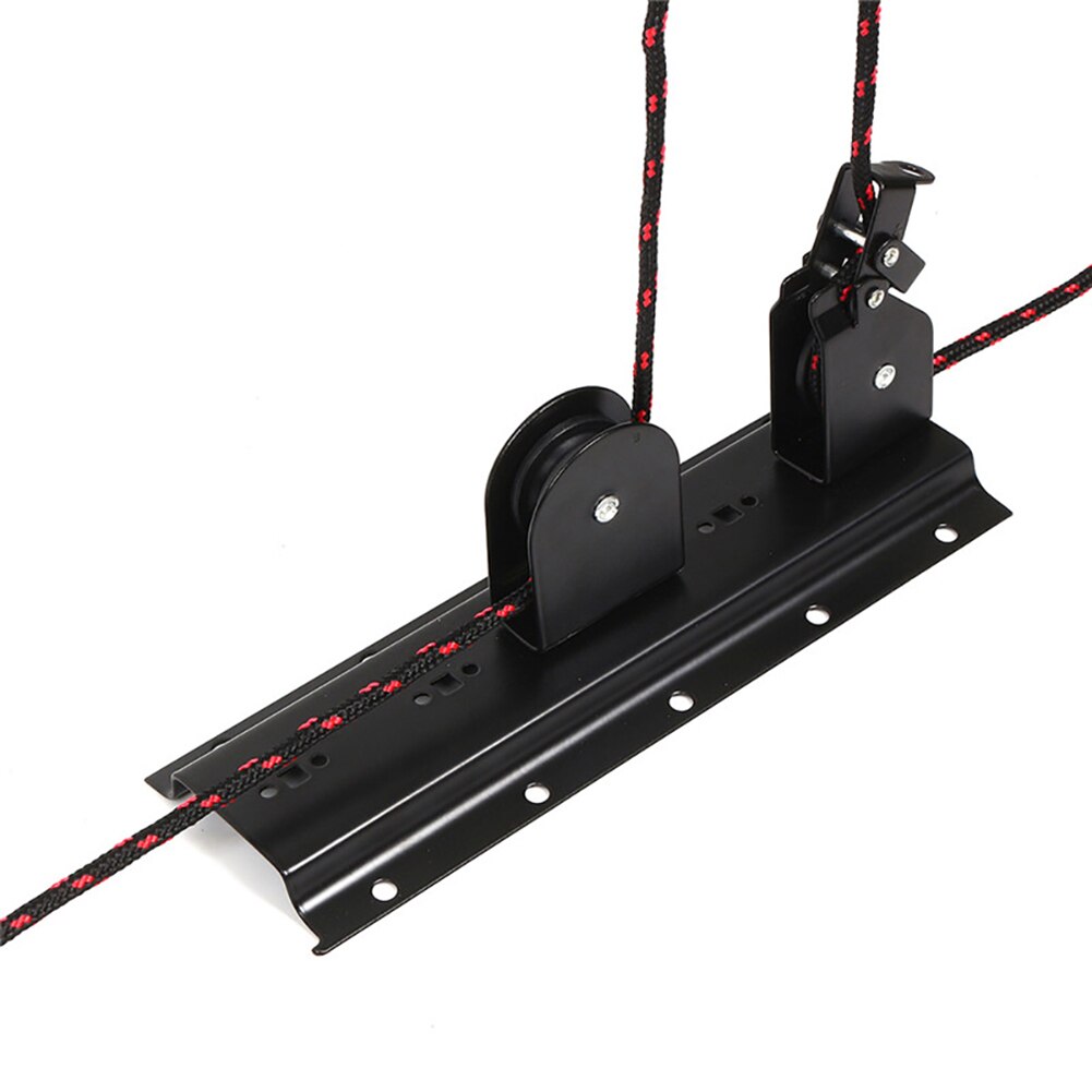 Bike Lift Pulley Hook Garage Ceiling Metal Bicycle Display Hanging Storage Rack The product does not take up space, and can save