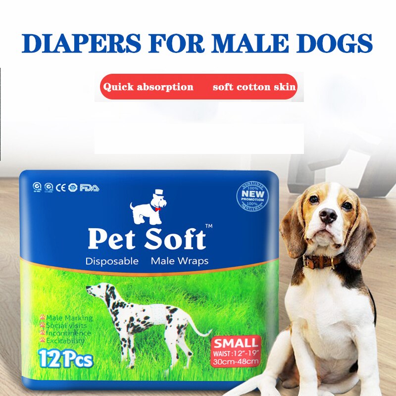 Tedi Cong-pañal suave para perros, productos desechables para mascotas, patrón de una generación