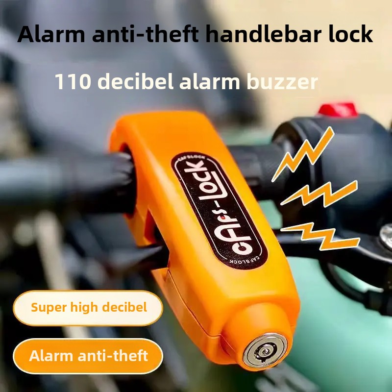 Anti-diefstal Handig autosleutelslot Elektrische fiets Motoroliepedaalslot Remslot Flesvormslot Auto-accessoires