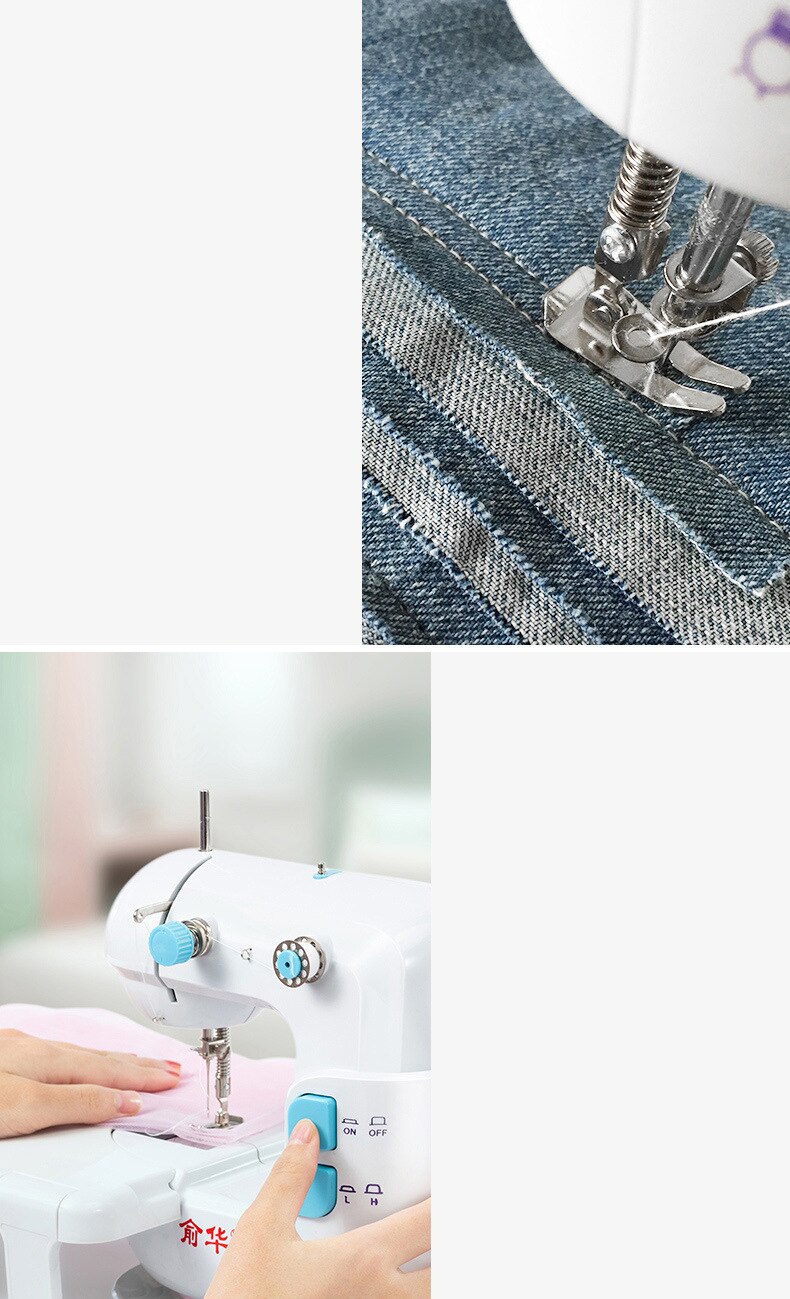 Mini Huishoudelijke Multifunctionele Elektrische Naaimachine, Huishoudelijke Buis Naaien, Dikke Diy Naaimachine, Naaimachine Groothandelaren