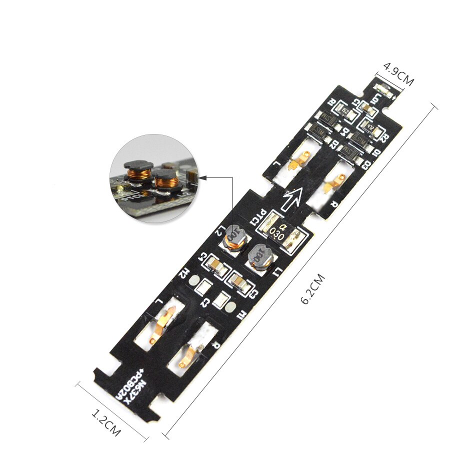 Scala N IC PCB Board Circuit Board accessori per treni ferroviari accessori di aggiornamento accoppiatore universale fai-da-te 1pc