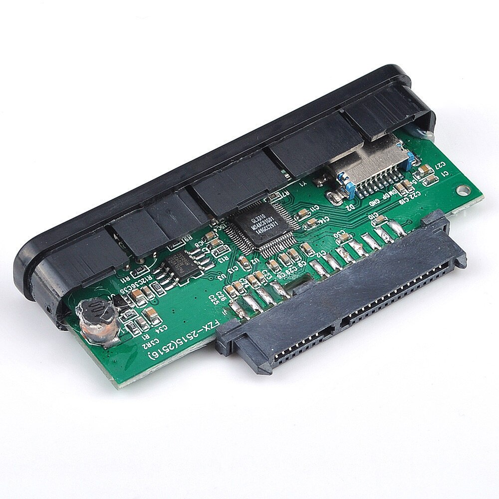 Caixa de disco rígido externo do caddy usb2.0 de sata3 de 2.5 polegadas